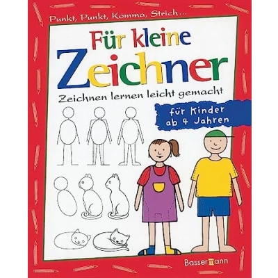 Abbildung von für kleine Zeichner: Punkt, Komma, Strich / Zeichnen lernen leicht gemacht Kinder ab 4 Jahren