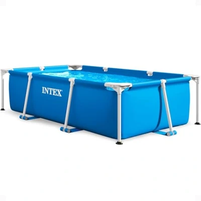 Abbildung von Metallrahmen Pool 220x150 cm Intex