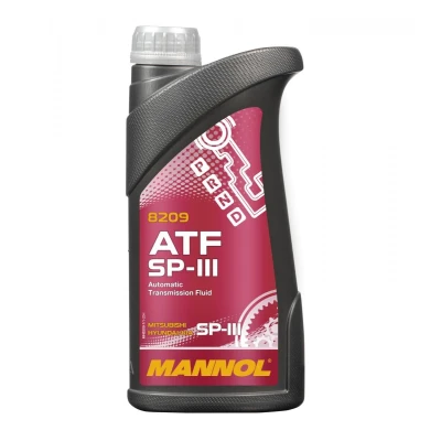 Abbildung von MANNOL O.E.M. 8209 for, Korean cars, ATF SP III MN8209 1 Automatikgetriebeöl 1l Rot