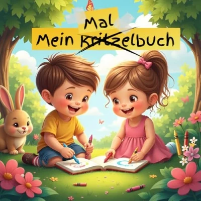 Abbildung von Mein allererstes Mal Kritzelbuch für Kinder ab 1 Jahr: Ein Malbuch die kleinsten
