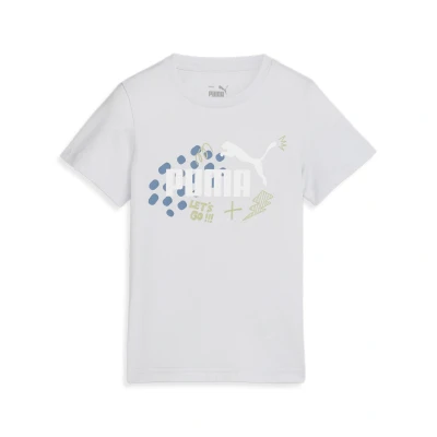Abbildung von Puma ESS Tshirt print für Kinder, Größe: 110, Silver mist