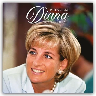 Abbildung von Prinzessin Diana 2025 16 Monatskalender: Original Red Robin Publishing Ltd Kalender [Mehrsprachig] [Kalender] (Wall Kalender)