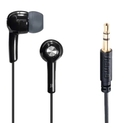 Abbildung von Hama Gloss Kopfhörer, In Ear, Schwarz