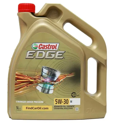 Abbildung von Castrol EDGE M 5W 30 5l Motoröl 15BF6C BMW: 3 Touring, 5 Limousine, 4 Gran Coupe, MERCEDES BENZ: E Klasse T modell, ML Klasse, Limousine