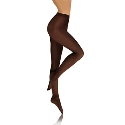 Abbildung von sesto senso Damen Strumpfhose Braun Bunte 40 DEN Blickdicht Microfaser 4 L Caffe