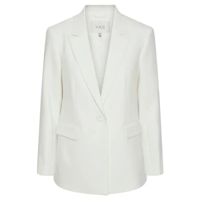 Abbildung von YAS Yaslikka Blazer, Damen, Größe: Small, Star white