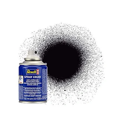 Abbildung von spray black mat 100 ml.