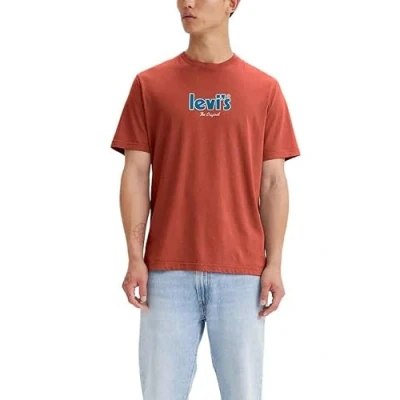 Abbildung von Levi&#039;s Herren Ss Relaxed Fit Tee T Shirt,Holiday Poster Chili,S