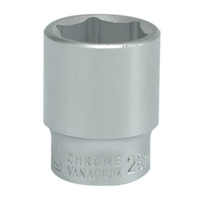 Abbildung von YATO YT 1309 Steckschlüsseleinsatz DIN 3121 28 Chrom Vanadium Stahl Sechskant
