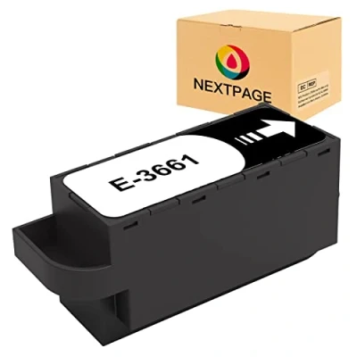 Abbildung von Nextpage t3661 wartungsbox C13T366100 passend für Epson XP 8500 8505 8600 XP‑8605 15000 6000 6001 6005 6100 6105 970 Drucker (Mit Chip)