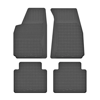 Abbildung von Gummimatten Fußmatten 1.5 cm Rand kompatibel mit Audi 100 C4 (1990 1994) ideal angepasst 4 Teile EIN Set