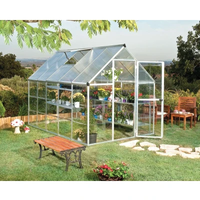 Abbildung von Canopia by Palram Hybrid Gewächshaus 185x306 cm Gartengewächshäuser