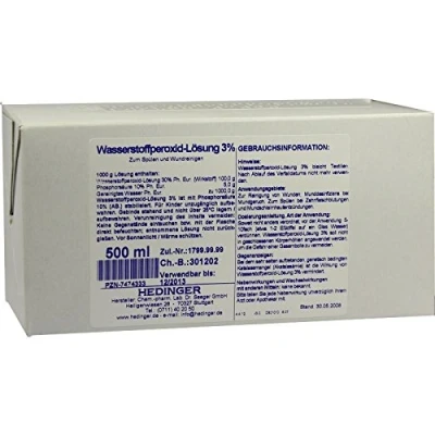 Abbildung von Wasserstoffperoxid lösung 3% Standardzul 500 ml