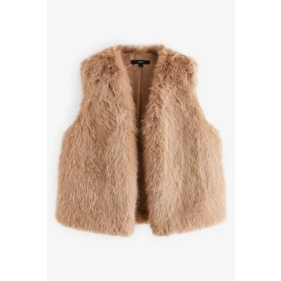 Abbildung von Next Regular FIT Weste, Damen, Größe: Medium, Camel