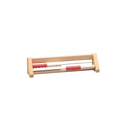 Abbildung von Wissner® aktiv lernen Lernspielzeug Rechenrahmen 20er Zahlenraum,  RE Wood® Abakus Rechenschieber, RE Plastic®