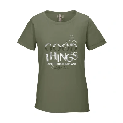 Abbildung von G.I.G.A. DX by killtec T Shirt GS 48 WMN TSHRT Damen mit hohem Baumwollanteil und Brustprint