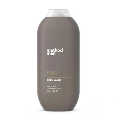 Abbildung von Method Herren Body Wash Cedar + Zypresse 45 ml.