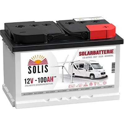 Abbildung von Solar Batterie 12V 120AH Wohnmobilbatterie Wohnmobil Boot Versorgung statt 100Ah (120AH 12V)