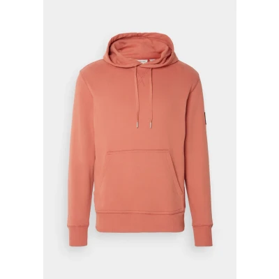 Abbildung von Calvin Klein Jeans Badge Hoodie Sweatshirt, Herren, Größe: Small, Aragon