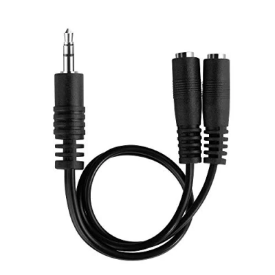Abbildung von [Neu]HDSupply Stereo Audio Adapter 0,10m, 3,5mm Klinken Stecker auf 2x Klinke Buchse