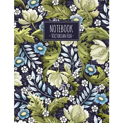 Abbildung von Notebook Victorian Era: style (composition book,diary,journal) 110 blank lined pages