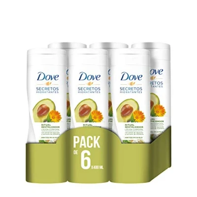 Abbildung von 6x Dove Body Lotion Invigorating Ritual Avocado für alle Hauttypen 400ml