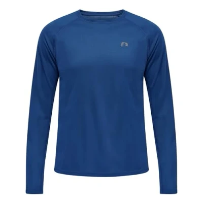Abbildung von Newline MEN CORE Running Langarmshirt, Herren, Größe: Medium, True blue