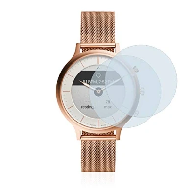 Abbildung von BROTECT 2 Stück Full Cover Schutzfolie für Fossil Charter HR Screen Displayschutz Folie [3D Curved, Anti Fingerprint, Kristall Klar]