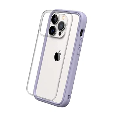 Abbildung von RhinoShield Modulares Case kompatibel mit [iPhone 14 Pro] Mod NX Anpassbare &amp; stoßdämpfende Schutzhülle im schlanken Design 3.5 Meter Fallschutz Lavender