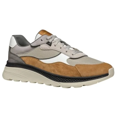 Abbildung von Geox Spherica Actif Sneaker low, Herren, Größe: 40, Sand toffee Schuhe