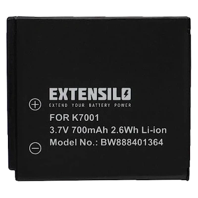Abbildung von EXTENSILO Akku kompatibel mit Kodak EasyShare M863, M893, M893 is, V550, V570, V610 Kamera (700mAh, 3,7V, Li Ion)