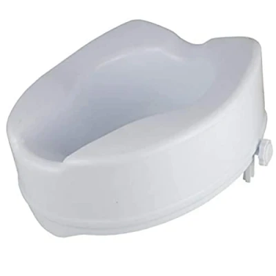Abbildung von Toilettensitz, verstellbar, ohne Deckel, Höhe 15 cm, 10 cm