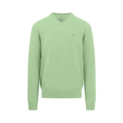 Abbildung von FYNCH HATTON Strickpullover, mit Logo auf der Brust