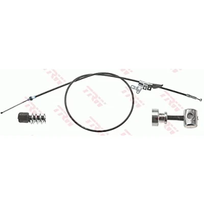 Abbildung von TRW GCH682 Handbremsseil 1984, 1763 Scheibenbremse TOYOTA: Corolla Verso