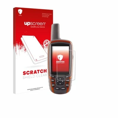 Abbildung von upscreen Schutzfolie für Garmin GPSMAP 62s Kristall klar, Kratzschutz, Anti Fingerprint