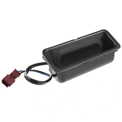 Abbildung von eMagTech Auto Heckklappe Kofferraumdeckelschloss Druckschalter 51248168035 8168035 Kompatibel mit 5er E39 520d 520i 523i 525d 525i 528i 530d 530i 535i 540i M5 E60