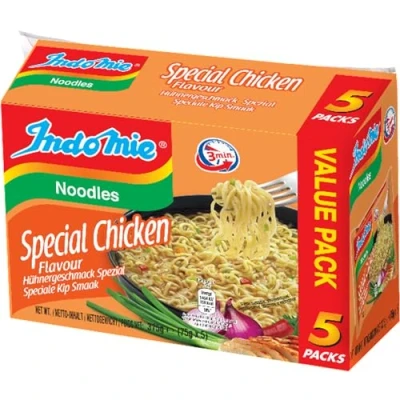 Abbildung von INDOMIE Instant Nudeln Hühn Spezial 5 Pack (1 X 75 GR)