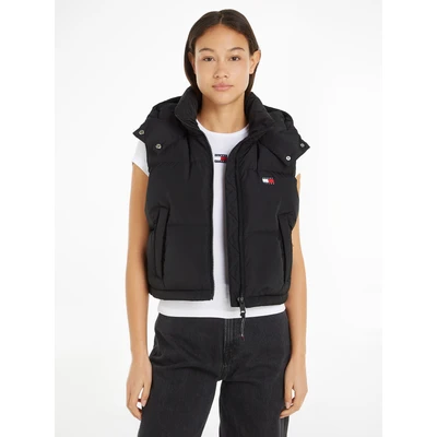 Abbildung von Tommy Jeans Steppweste TJW CRP ALASKA Puffer VEST in modischer Cropped Form,