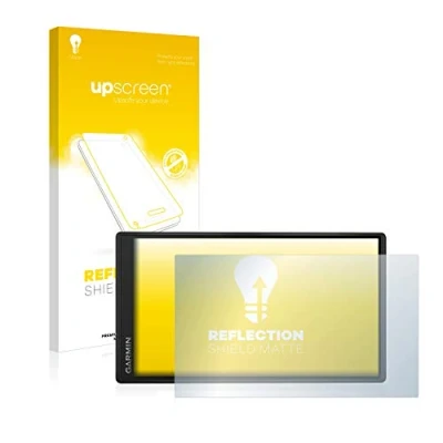 Abbildung von upscreen Entspiegelungs Schutzfolie für Garmin DriveSmart 55 Displayschutz Folie Matt [Anti Reflex, Anti Fingerprint]