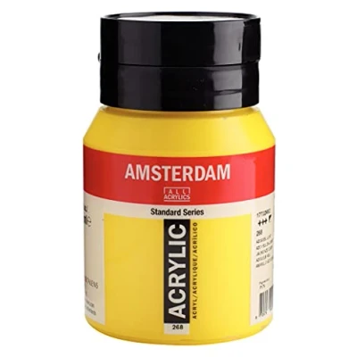 Abbildung von Amsterdam Standard Series Acrylic Jar Azo Yellow Light 268