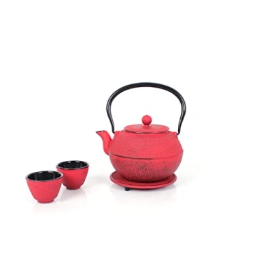 Abbildung von ECHTWERK Teeservice, (Set, 4 tlg.), Gusseisen, im Vintage Design, 1,1 Liter, mit abnehmbarem Sieb