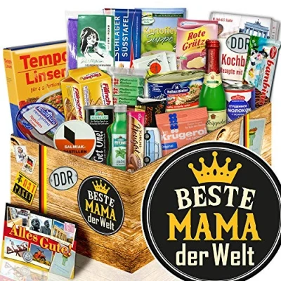 Abbildung von Beste Mama der Welt Geschenkidee Geburtstag DDR Set Spezialitäten