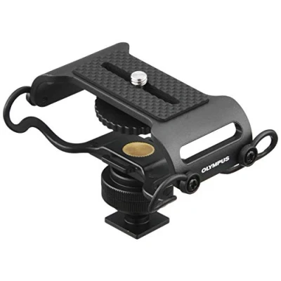 Abbildung von Olympus SM2 Mikrofon und Audiorekorder Blitzschuhadapter