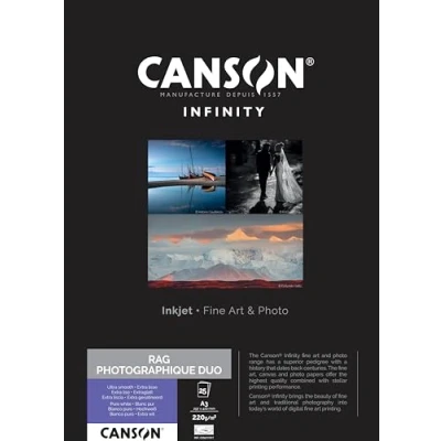 Abbildung von Canson 206211017 Rag Photographique Duo Box, A3