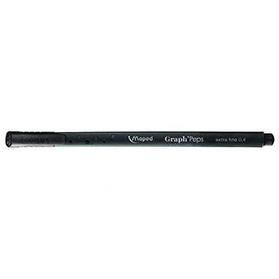 Abbildung von Maped 749111 Fineliner Graph&#039;Peps, 12erPack, schwarz