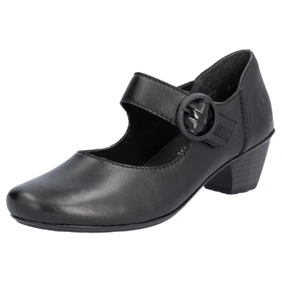 Abbildung von Rieker Spangenpumps, Festtagsschuh, Pumps, Trichterabsatz, mit Klettriemchen