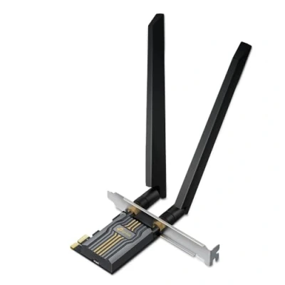 Abbildung von TP Link Archer TBE400E PCIe WiFi Karte BE6500Mbps 7, Bluetooth 5.4 Karte, WPA3, MU MIMO, OFDMA, WLAN PC, unterstützt Windows 11