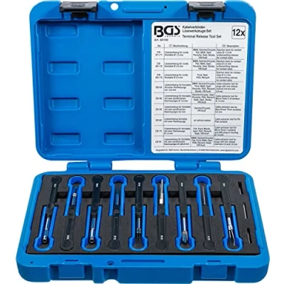 Abbildung von BGS 60100 Kabelverbinder Lösewerkzeug Satz universal 12 tlg.