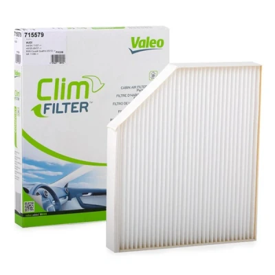 Abbildung von VALEO CLIMFILTER COMFORT 715579 Innenraumfilter Partikelfilter 279 239 36 AUDI: A5 B8 Sportback, Coupe, A4 Limousine