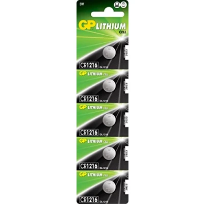 Abbildung von GP Lithium Batterie Cr 1216 7U5 2L76 (3 V)